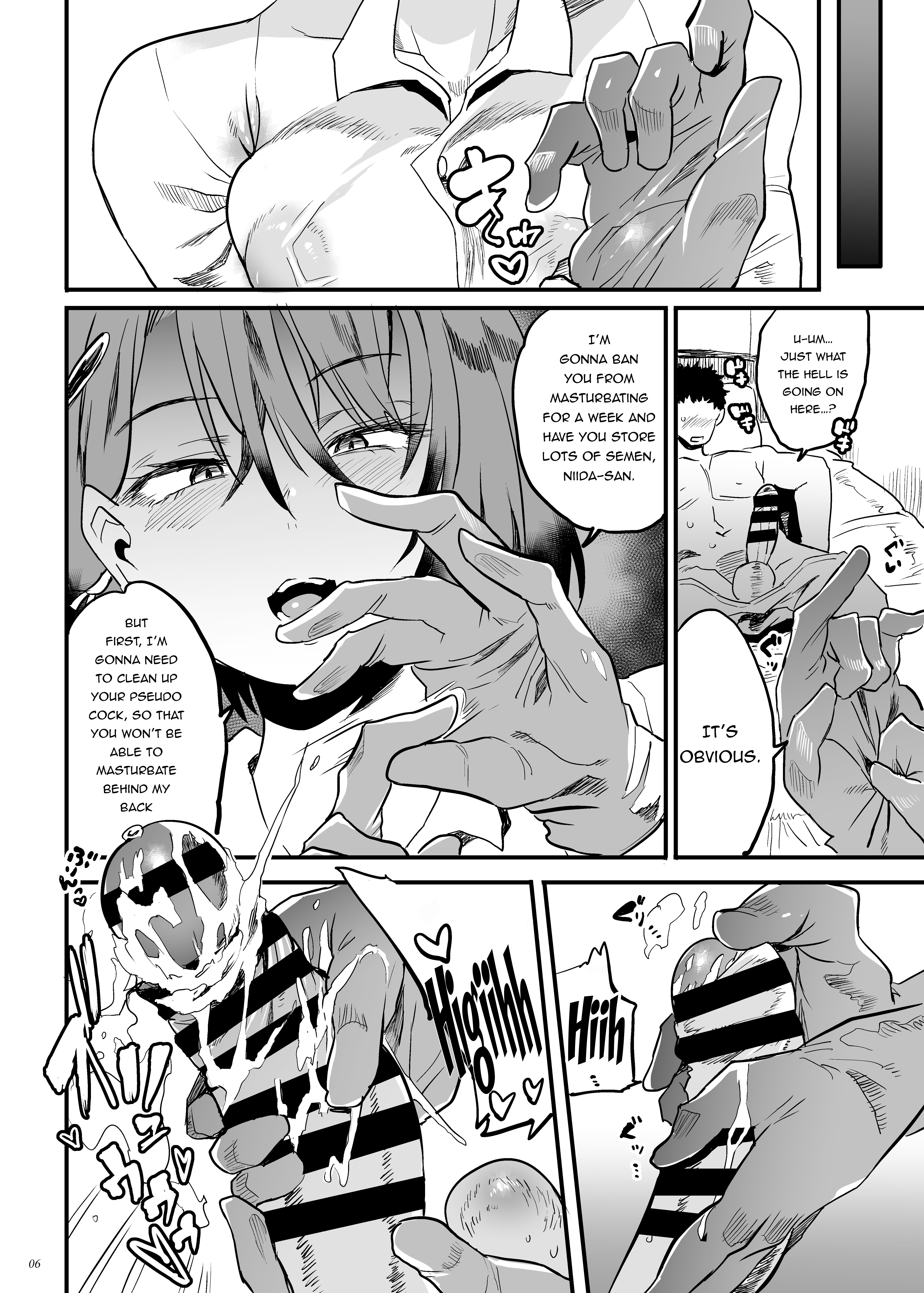 Hentai Manga Comic-The Office Lady Next Door Won't Leave Me Be Unless She Keeps Me Under Control-Read-5